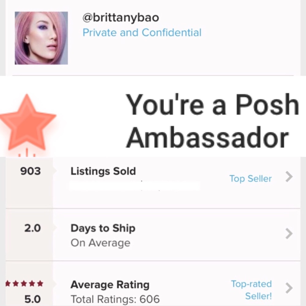 ❤️My posh stats❤️